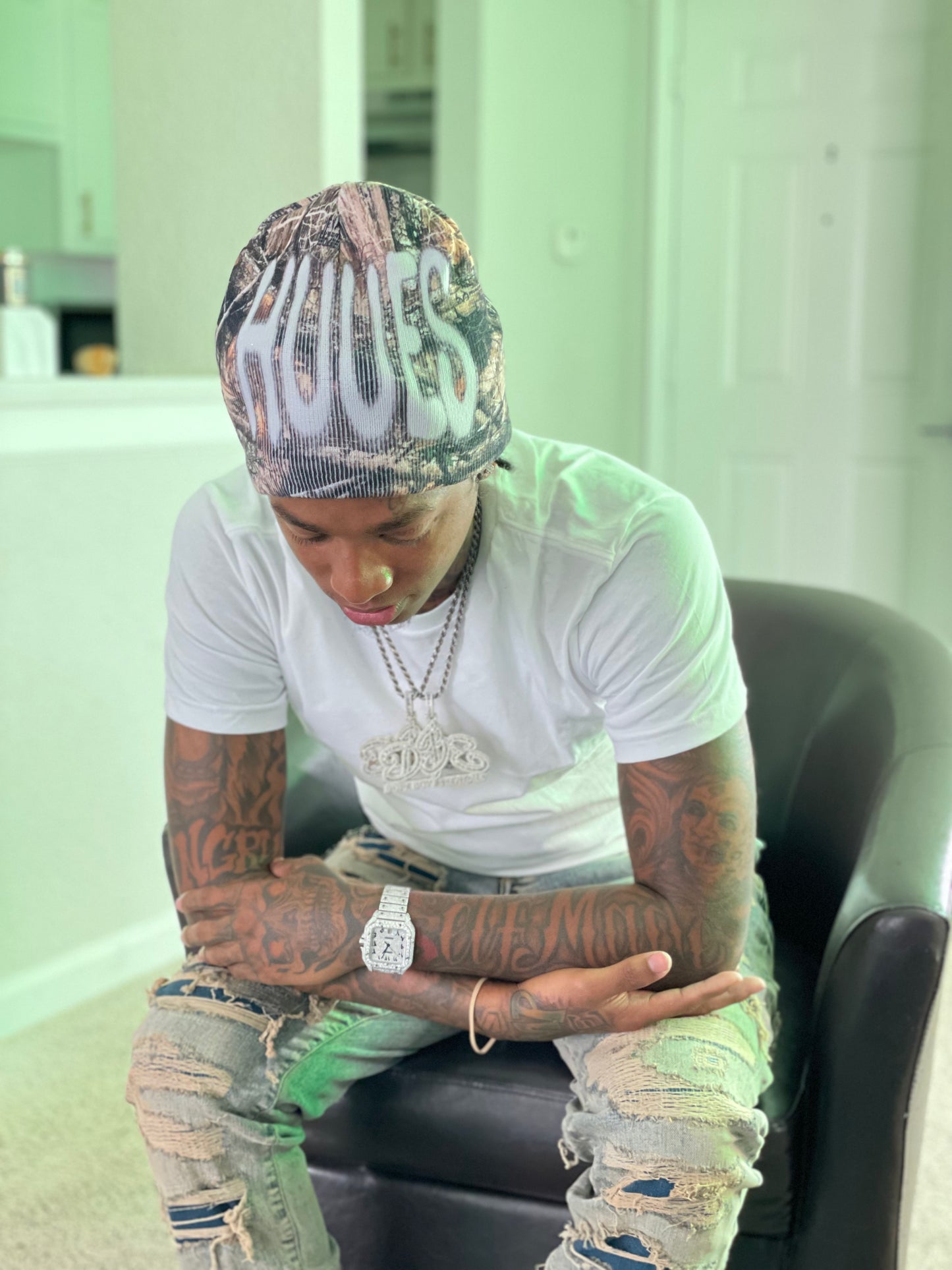 Camo Spray Beanie